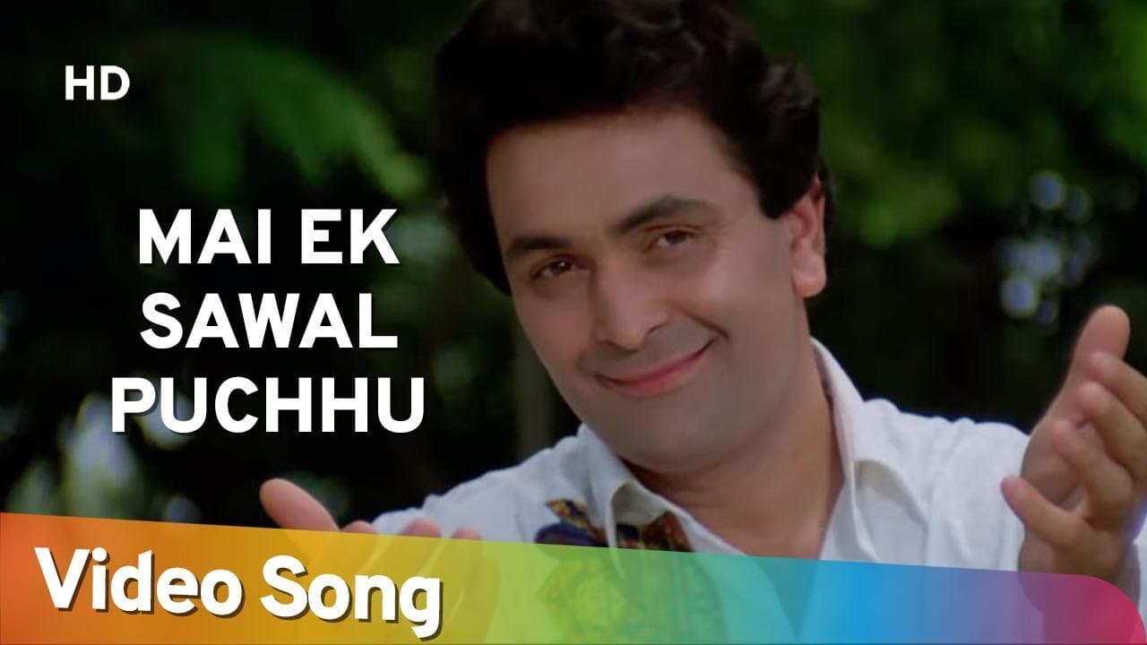 Mai Ek Sawal Puchhu | Mohabbat Ki Arzoo Mohabbat Ki Arzoo (1994) | Rishi Kapoor | Zeba Bakhtiar