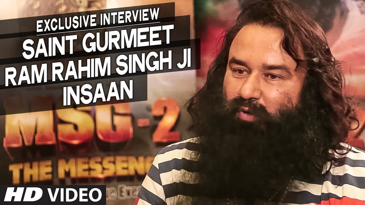 Exclusive: Saint Gurmeet Ram Rahim Singh Ji Insaan Interview | MSG-2 The Messenger | T-Series