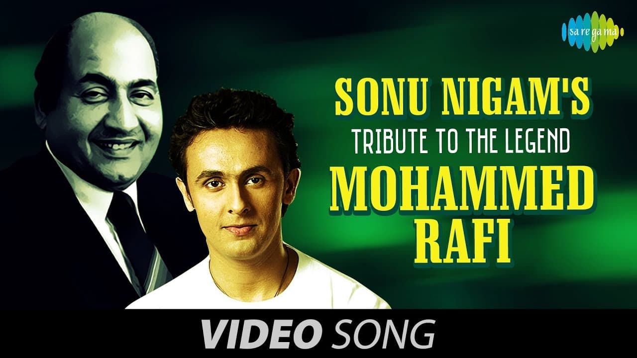 Sonu Nigam's tribute to the Legend Mohd Rafi