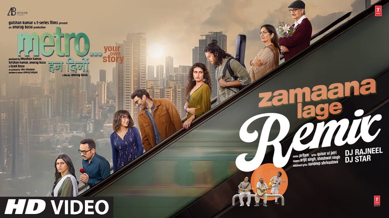 Zamaana Lage Remix |Metro…In Dino |Anurag B |Pritam |Arijit Singh |Shashwat |DJ Star, DJ Rajneel