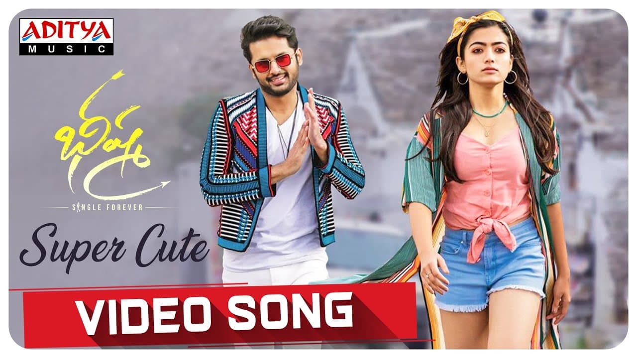 Super Cute Video Song | Bheeshma Movie | Nithiin, Rashmika| Venky Kudumula | Mahati Swara Sagar