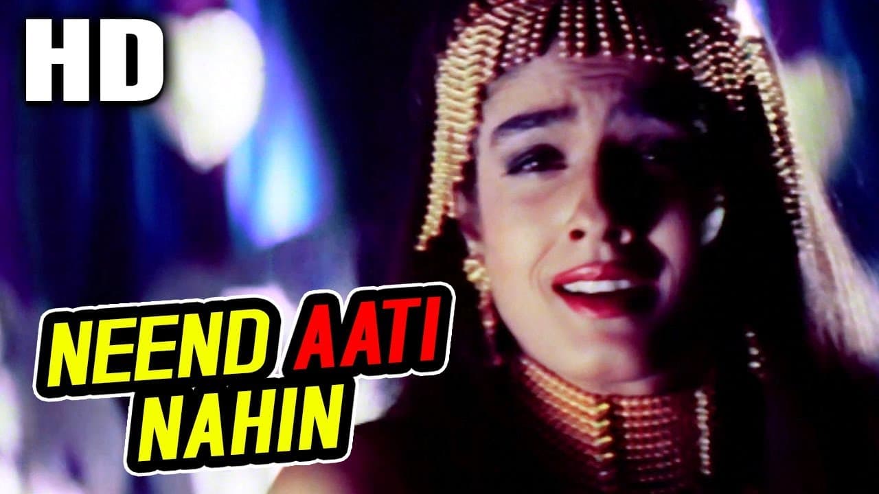 Neend Aati Nahin | Poornima, Abhijeet | Vijeta 1996 Songs | Raveena Tandon, Amrish Puri