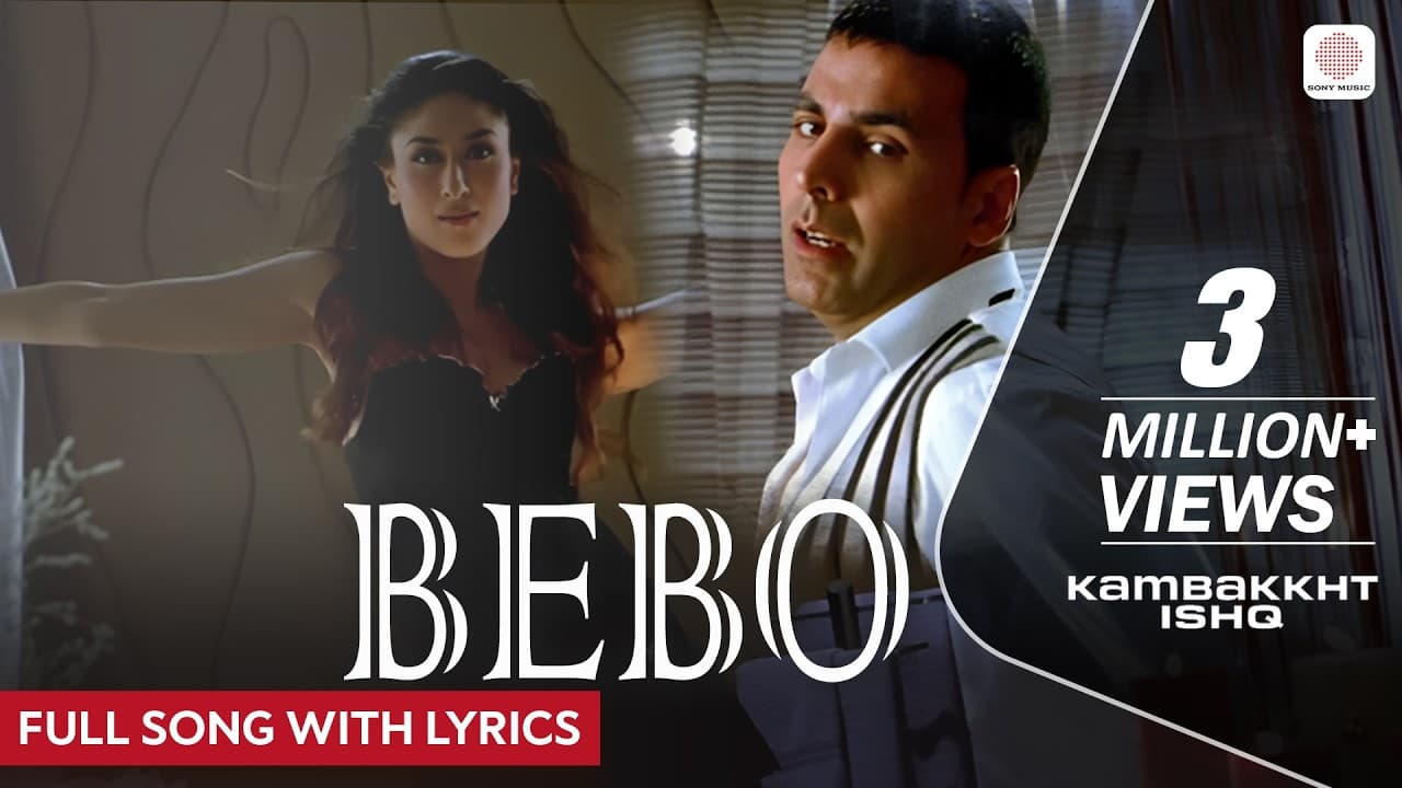 Bebo - Full Song With Lyrics | Anu Malik | Salim-Sulaiman | RDB | Alisha Chinai | Kambakkht Ishq