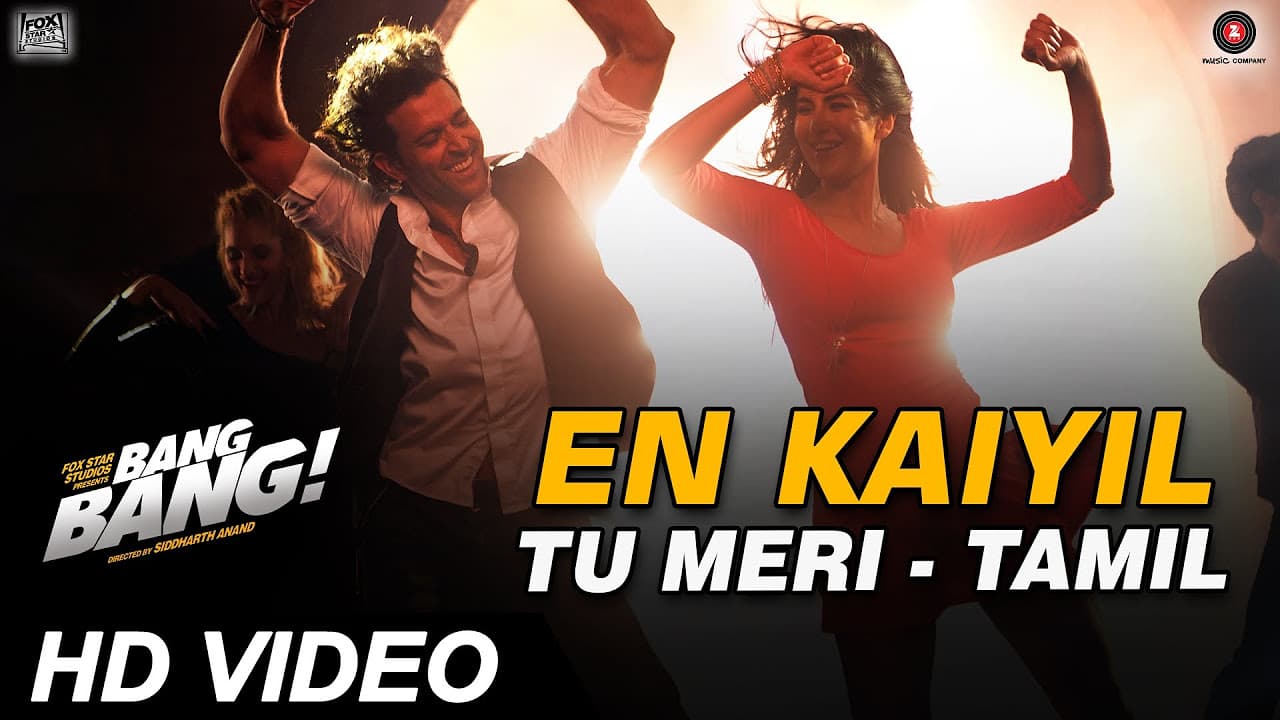 En Kaiyil (Tu Meri - Tamil Version) | Benny Dayal | Bang Bang | Hrithik Roshan & Katrina