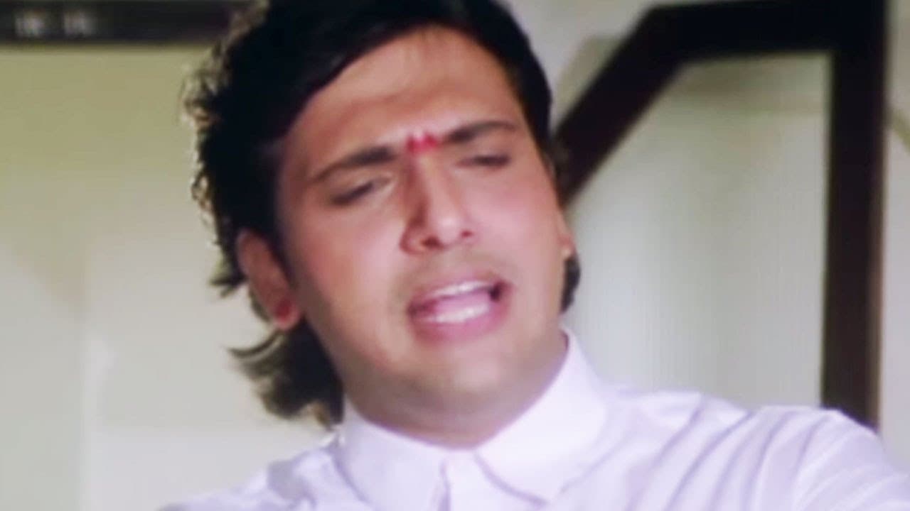 Govinda does mimicry in front of Juhi Chawla - Swarg, Comedy Scene 1/14