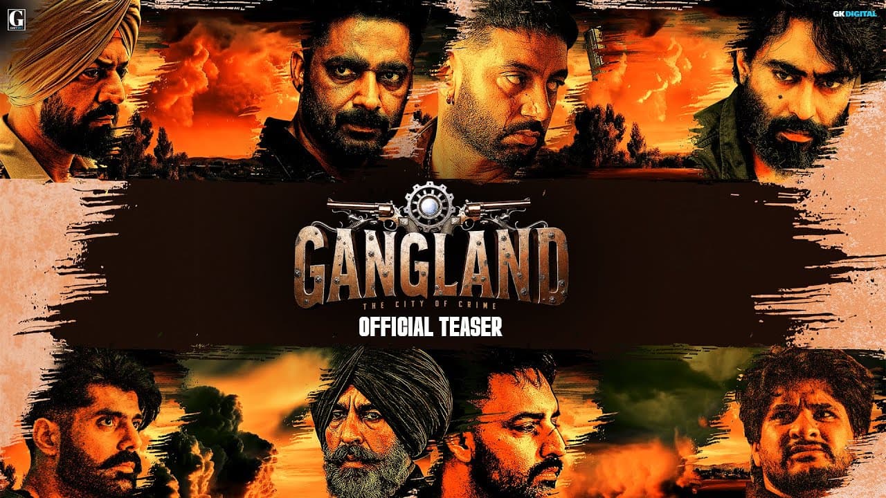 GANGLAND The City Of Crime  (Movie Teaser) Siippyy Gill | Nishawn Bhullar | in Cinemas 25 April 2025