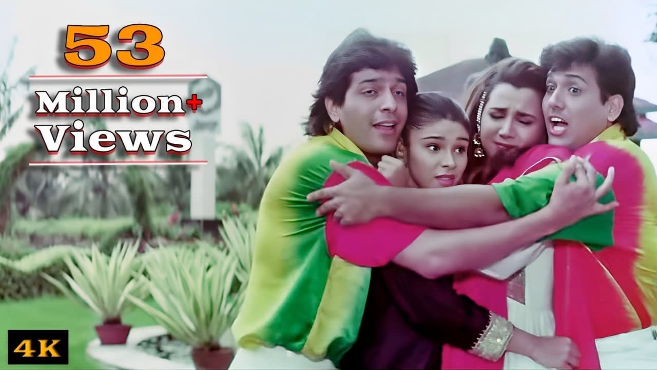 '90s की यादें ताज़ा! ओ लाल दुपट्टे वाली – गोविंदा का सुपरहिट गाना | कुमार सानू | Aankhen | 4K वीडियो