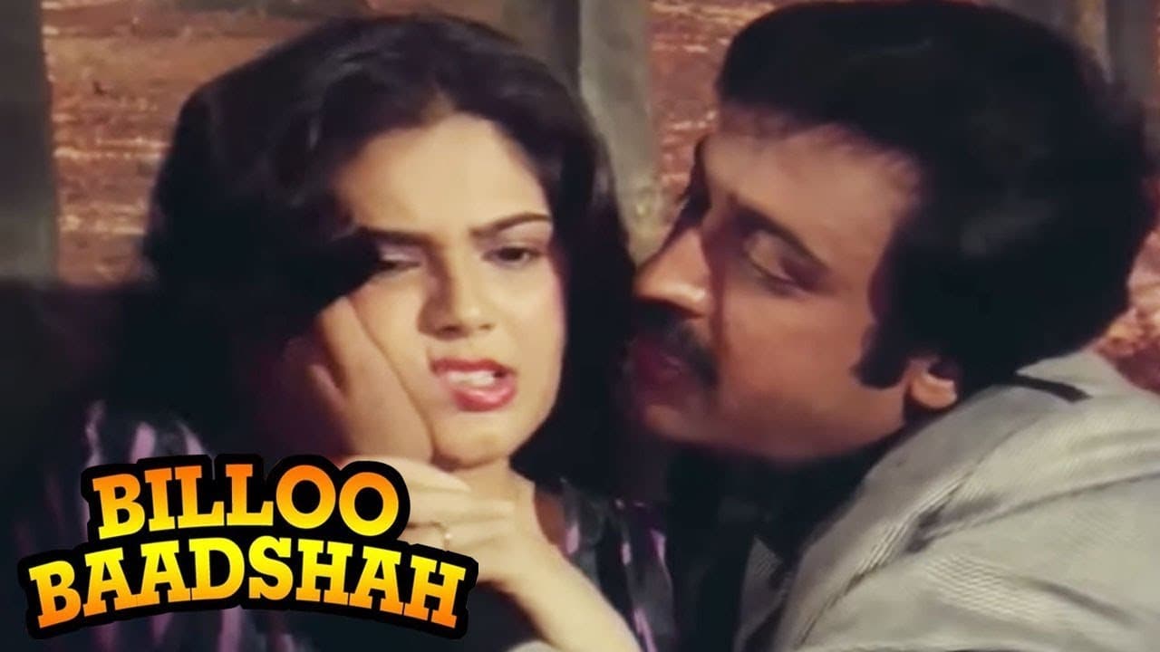 Gulshan Grover tries to attack a girl - Billoo Baadshah Action Scene | Bollywood Movies