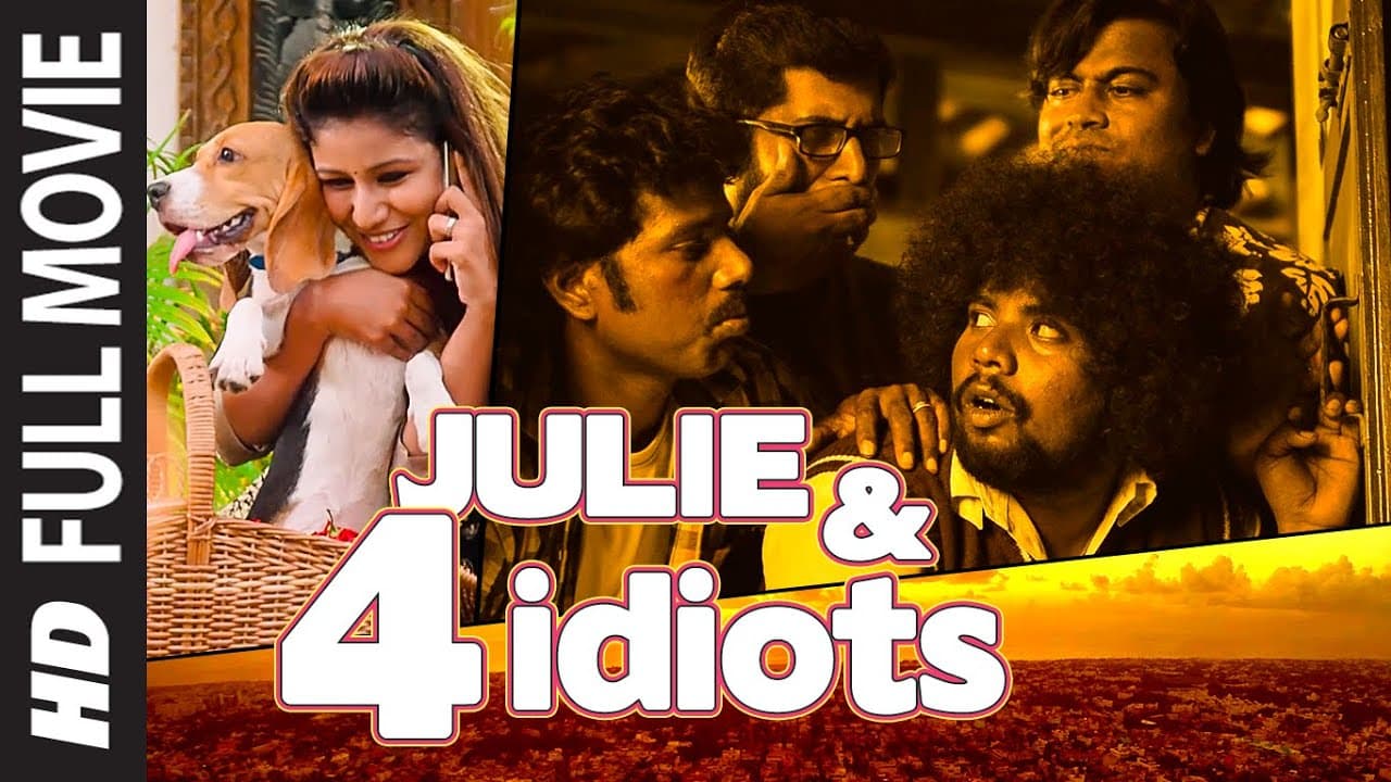Full Movie:JULIEUM 4 PERUM (JULIE AND 4 IDIOTS) | Amudhavan, George, Yoganand | HINDI DUBBED