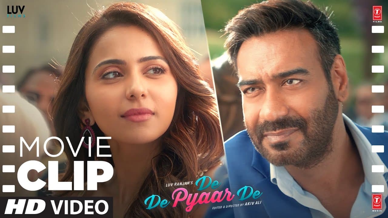 De De Pyaar De (2019) | "Flirting Scene" | Ajay Devgn, Tabu, Rakul Preet Singh