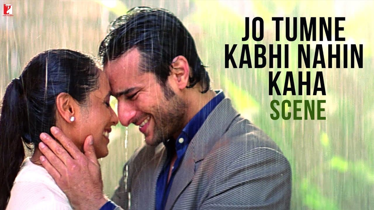 Jo Tumne Kabhi Nahin Kaha | Scene | Hum Tum | Saif Ali Khan | Rani Mukerji