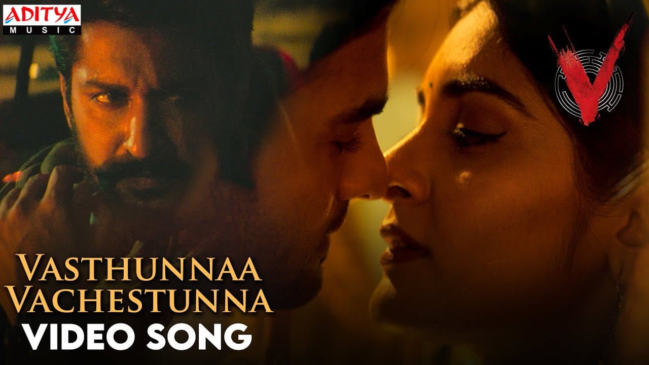 Vasthunnaa Vachestunna Video Song | V Songs | Nani, Sudheer Babu | Amit Trivedi