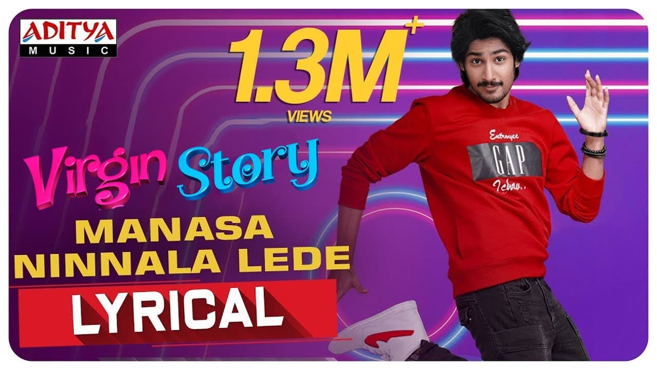 Manasa Ninnala Lyrical | Virgin Story Songs | Vikram Sahidev, Sowmika Pandiyan | Achu