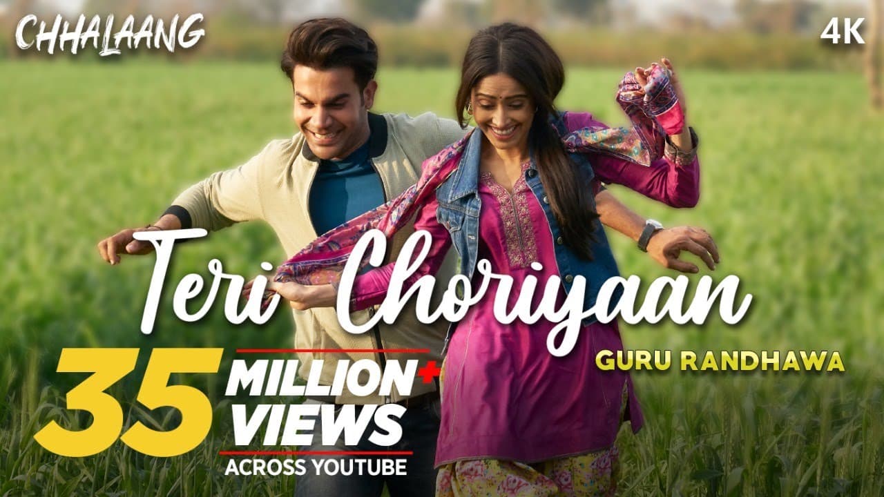 Chhalaang: Teri Choriyaan | Rajkummar R, Nushrratt B | Guru Randhawa, VEE, Payal Dev