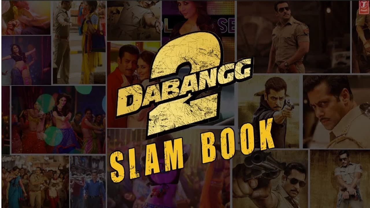 DABANGG 2 SLAM BOOK | SALMAN KHAN, KAREENA KAPOOR, SONAKSHI SINHA