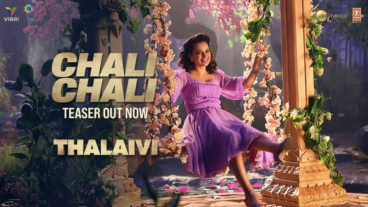 Chali Chali Teaser ► THALAIVII | Kangana Ranaut | Saindhavi Prakash | Song Releasing Tomorrow
