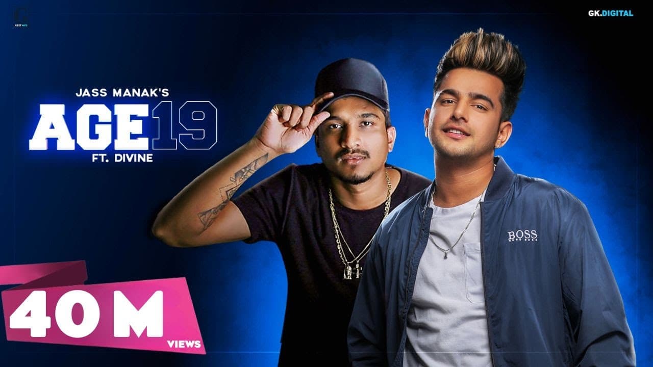 AGE 19 : Jass Manak Ft. DIVINE (Official Song) Deep Jandu | GK.DIGITAL | Geet MP3