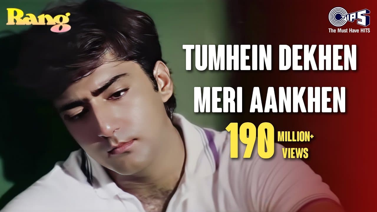 Tumhein Dekhen Meri Aankhen | Divya Bharti | Kumar Sanu | Alka Yagnik | Rang Song | 90's Sad Song