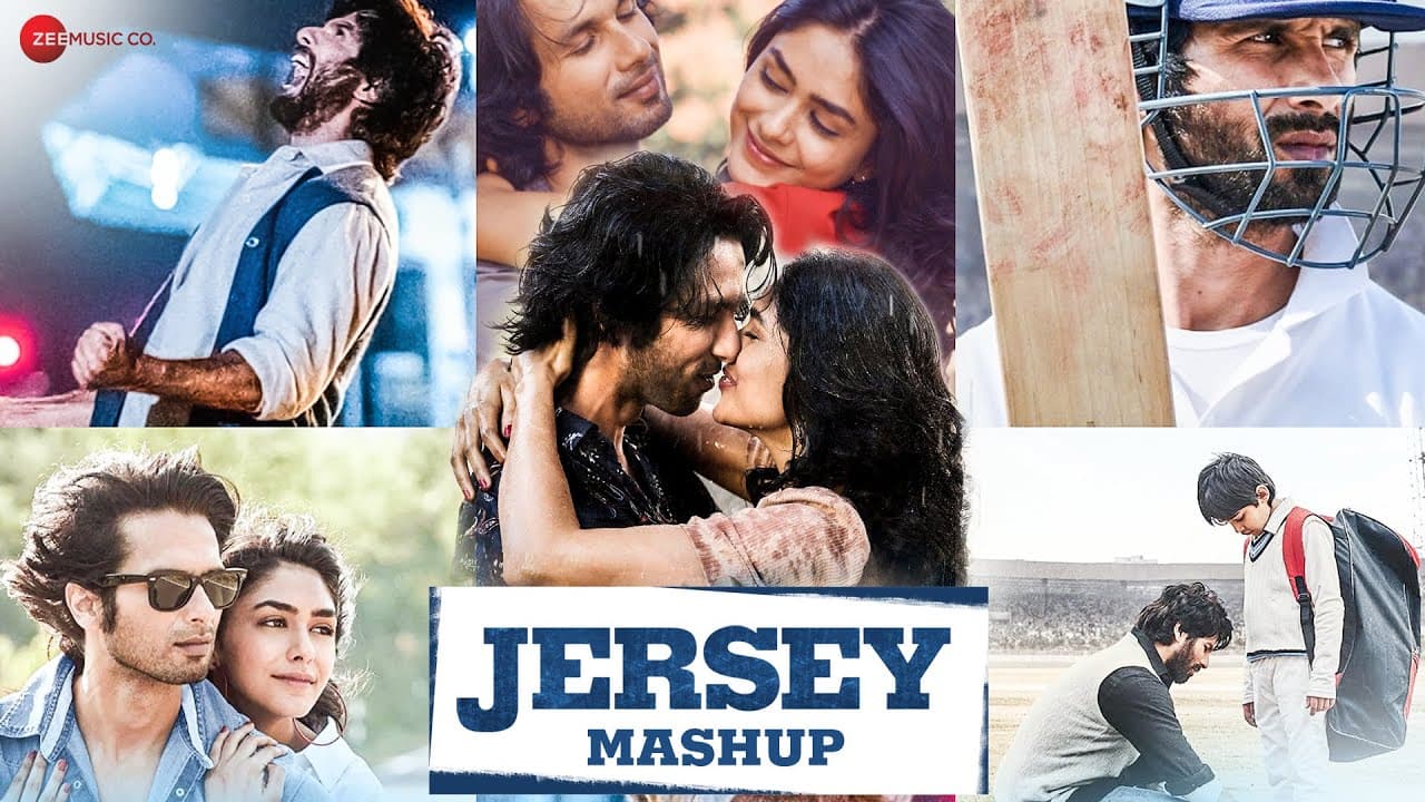 Jersey Mashup - DJ Raahul Pai & DJ Saquib | Shahid Kapoor & Mrunal Thakur