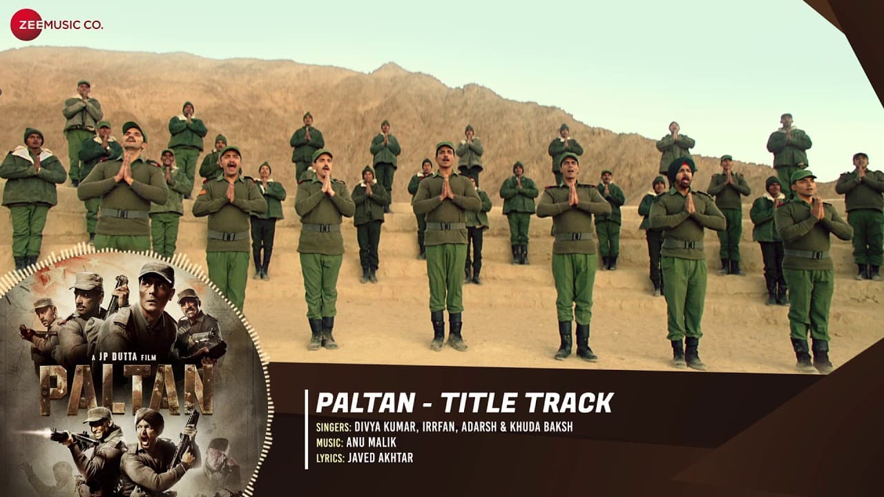 Paltan Title Track - Full Audio | Jackie S, Arjun R, Sonu S | J P Dutta | Anu Malik | Javed Akhtar