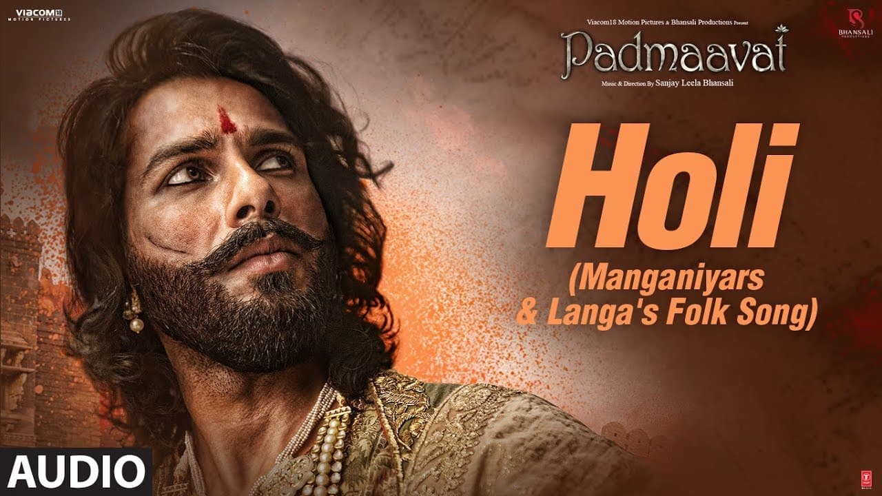 Padmaavat: Holi (Manganiyars & Langa's folk song) Audio|Deepika Padukone|Shahid Kapoor|Ranveer Singh
