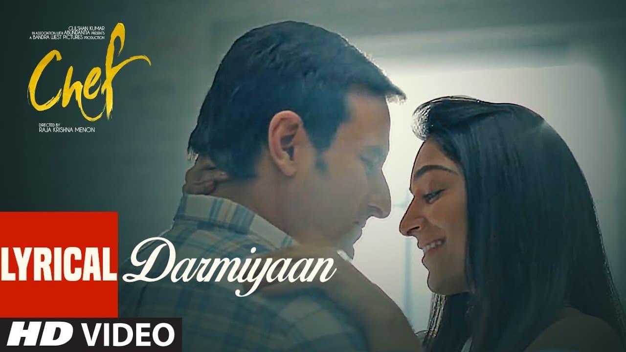 Chef: Darmiyaan Lyrical Video Song | Saif Ali Khan | Raghu Dixit | T-Series