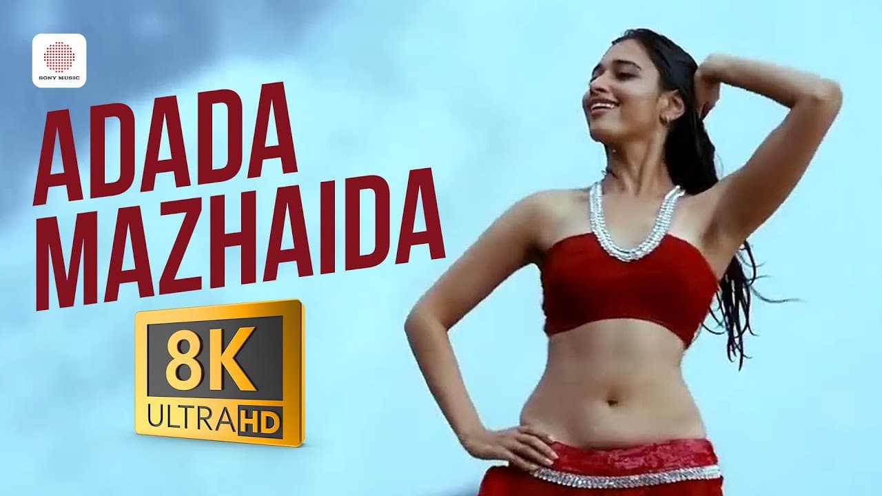 Paiya - Adada Mazhaida 8K/4K Video Song | Karthi, Tamannah | Yuvan Shankar Raja