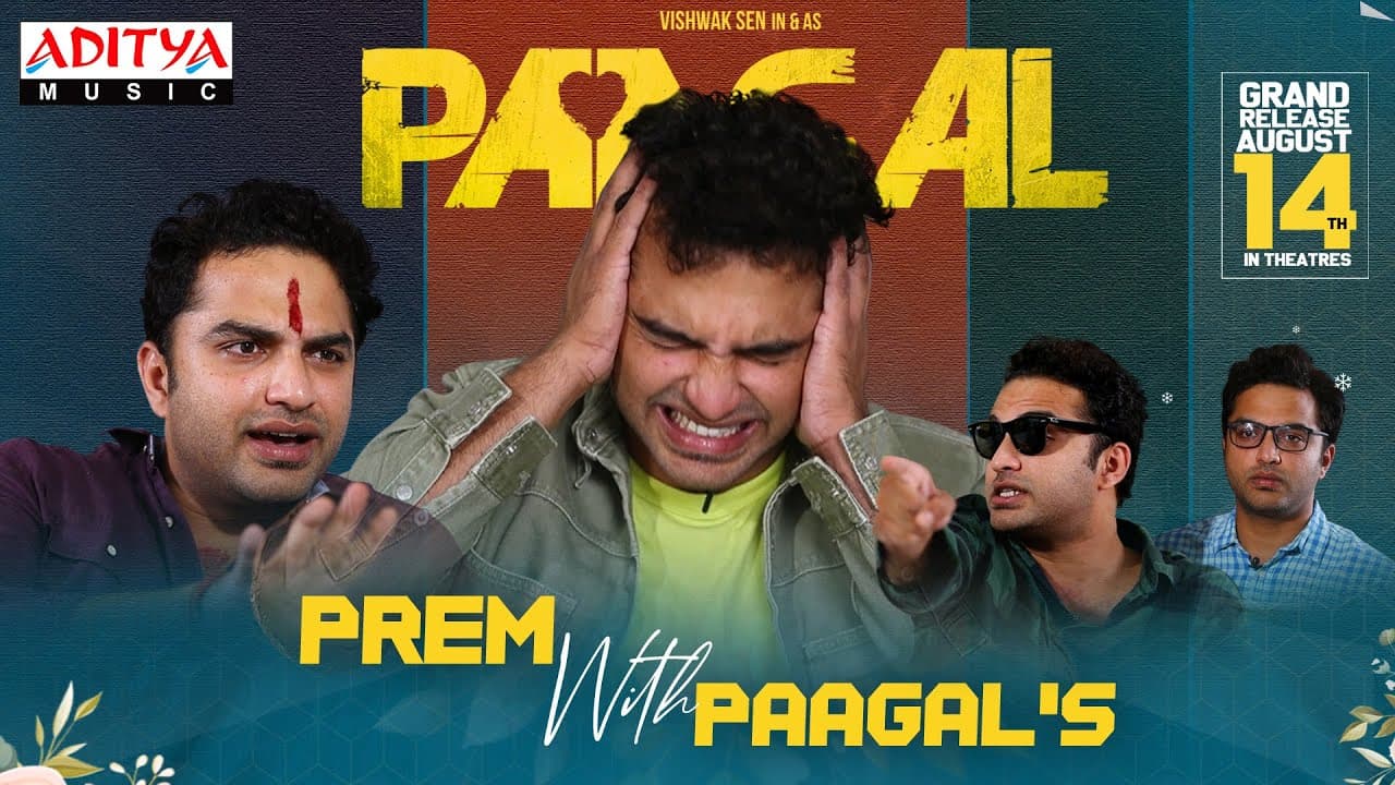 #PremWithPaagal's | Paagal Promotional Video | Vishwak Sen, Nivetha Pethuraj | Aug 14th Release