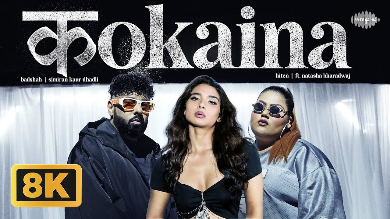 Kokaina / Lara Lappa Lara - 8K Video | Badshah | Simiran Kaur Dhadli | Natasha Bharadwaj | Hiten