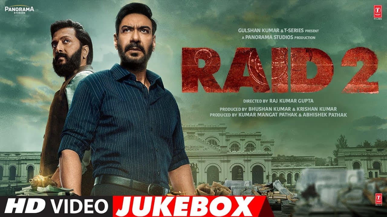 RAID 2 (Full Video Songs): Ajay Devgn, Tamannaah Bhatia, Riteish Deshmukh, Vaani Kapoor | Bhushan K