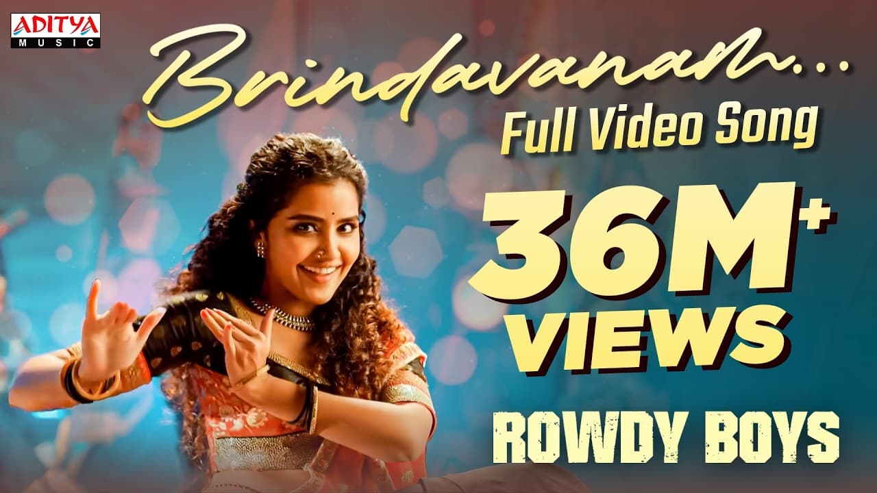 #Brindavanam Full Video Song |RowdyBoys Songs |Ashish, Anupama | DSP | Dil Raju | Telugu Dance Songs
