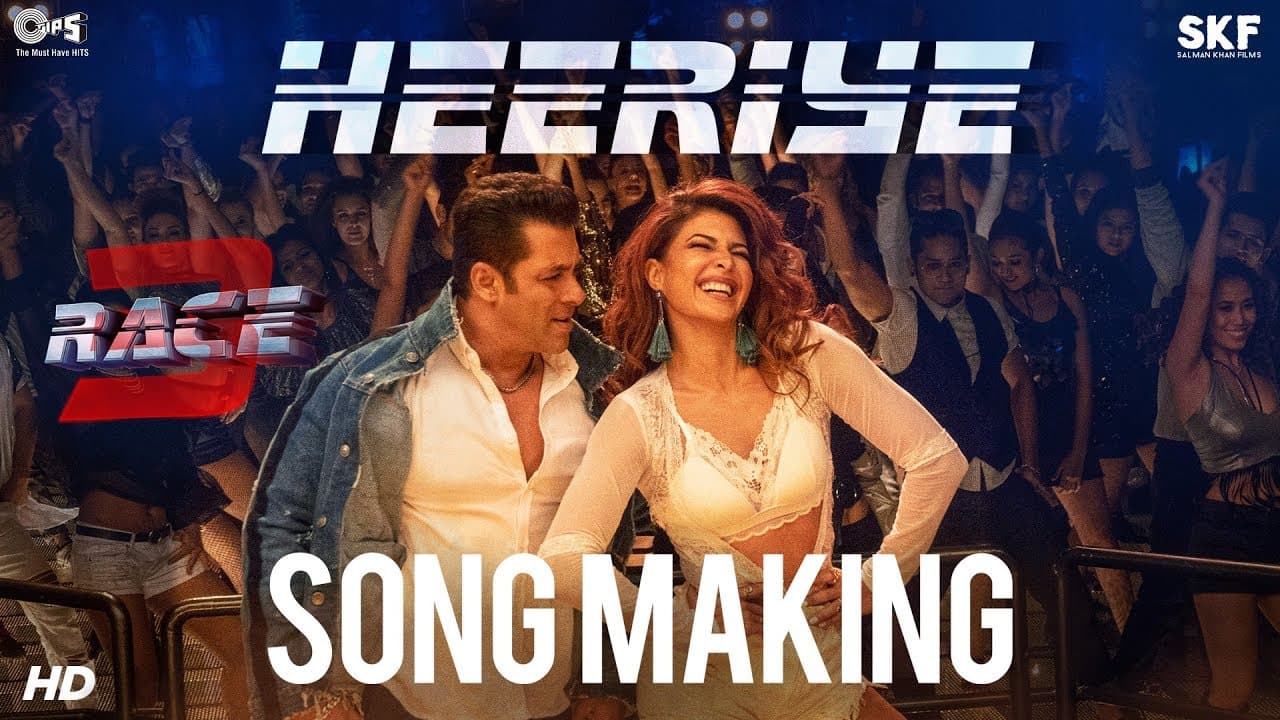 Heeriye Song Making - Race 3 Behind the Scenes | Salman Khan, Jacqueline Fernandez | Remo D'Souza