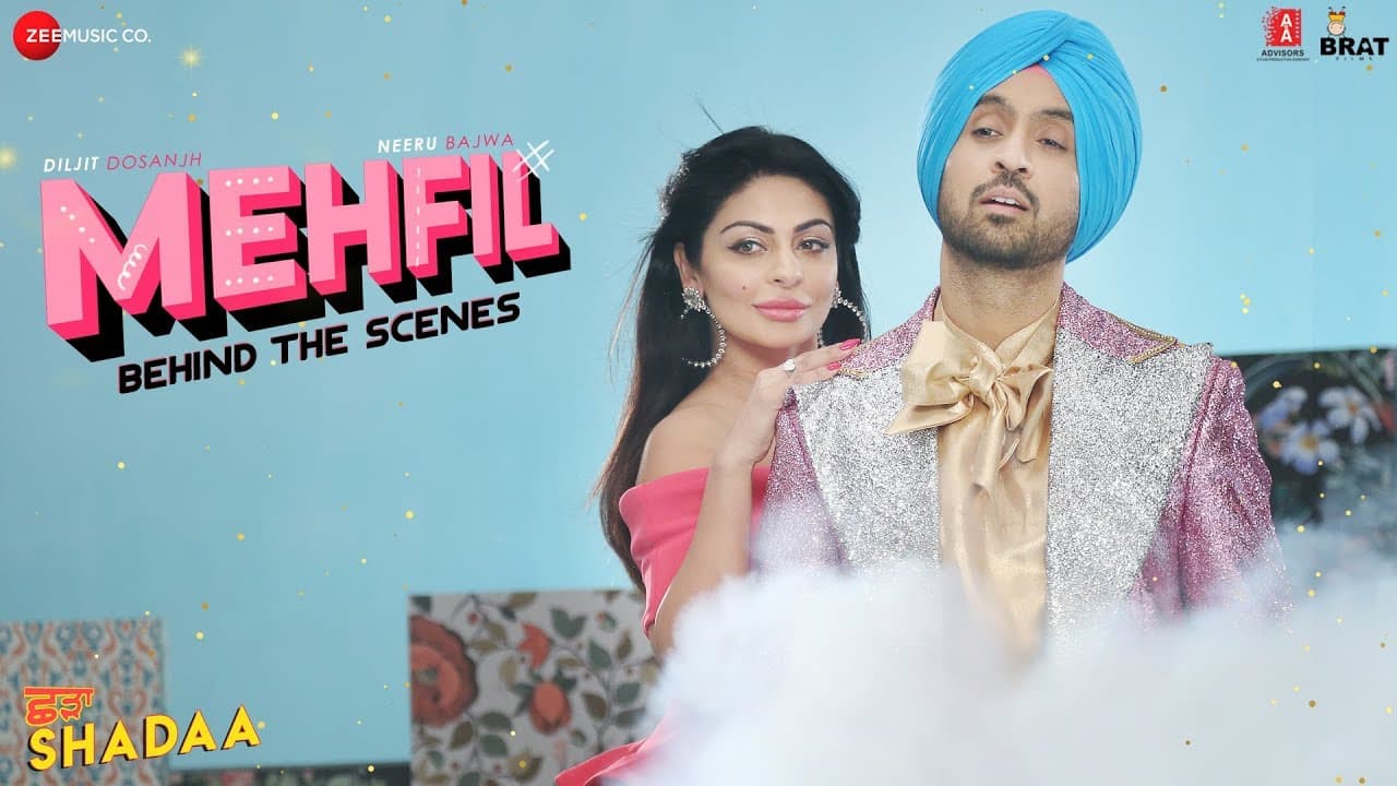 Mehfil - Behind The Scenes | SHADAA | Diljit Dosanjh | Sonam Bajwa