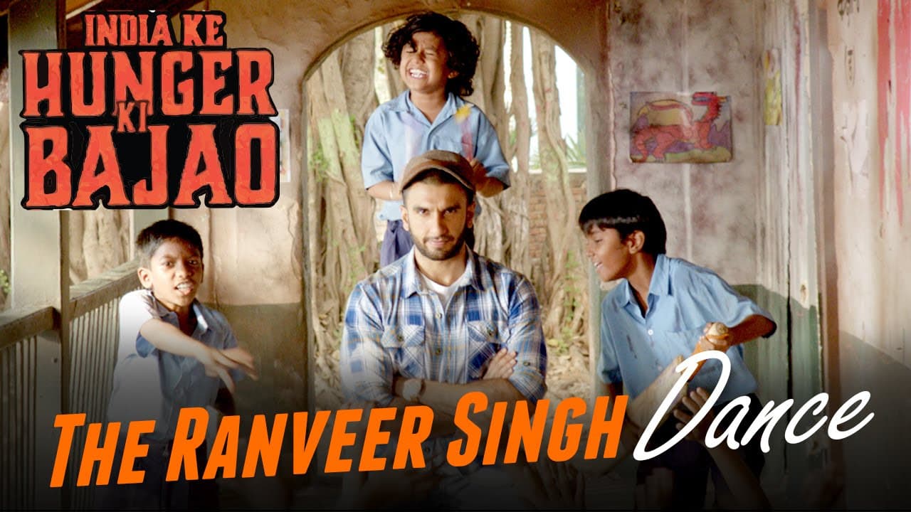 The Ranveer Singh Dance: India Ke Hunger Ki Bajao | www.hungerkibajao.com