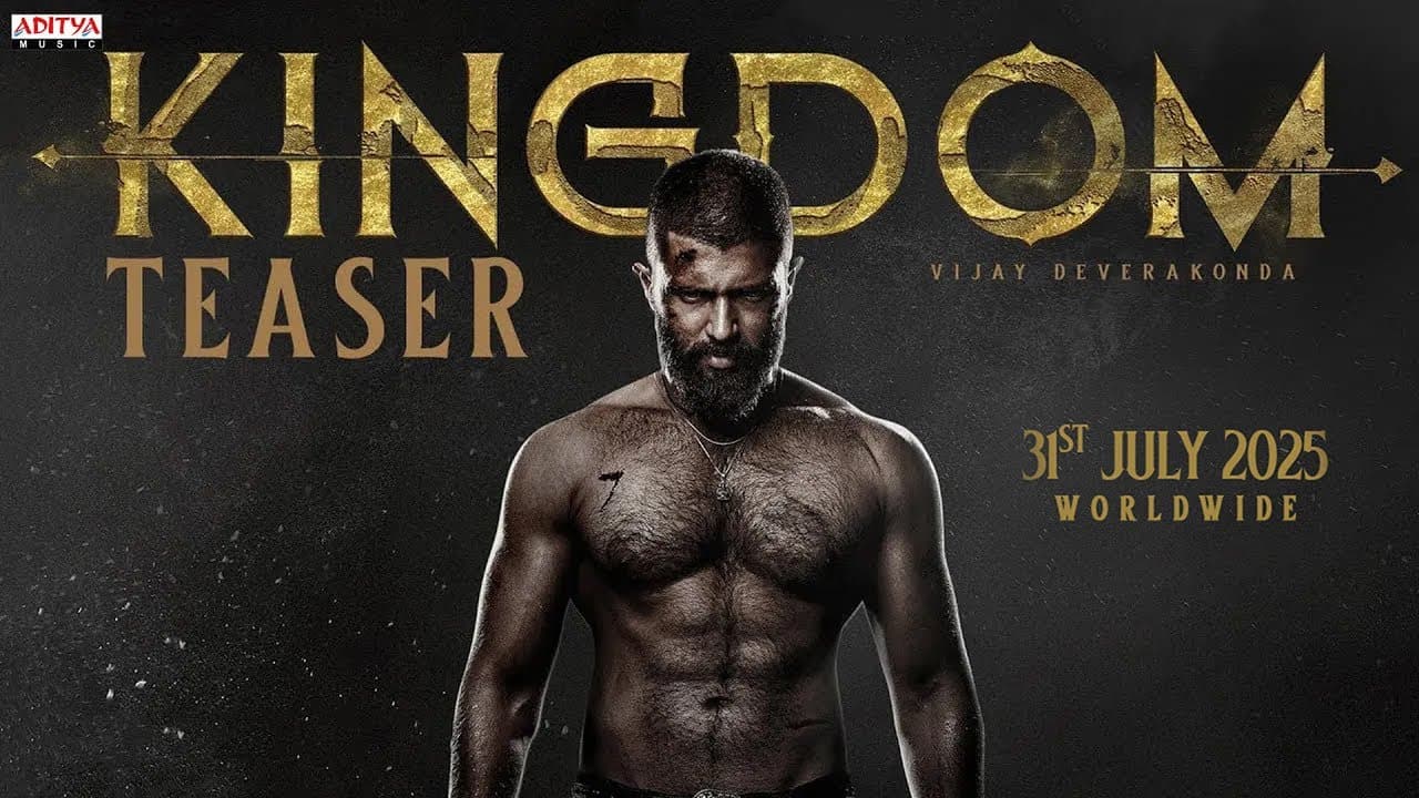 KINGDOM - Teaser | Vijay Deverakonda | Anirudh Ravichander | Naga Vamsi S | Gowtam Tinnanuri