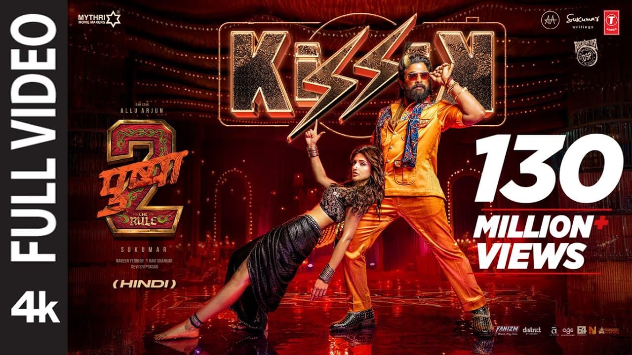 Full Video: Kissik Hindi | Allu Arjun | Sreeleela | Pushpa 2 The Rule | Sukumar | DSP