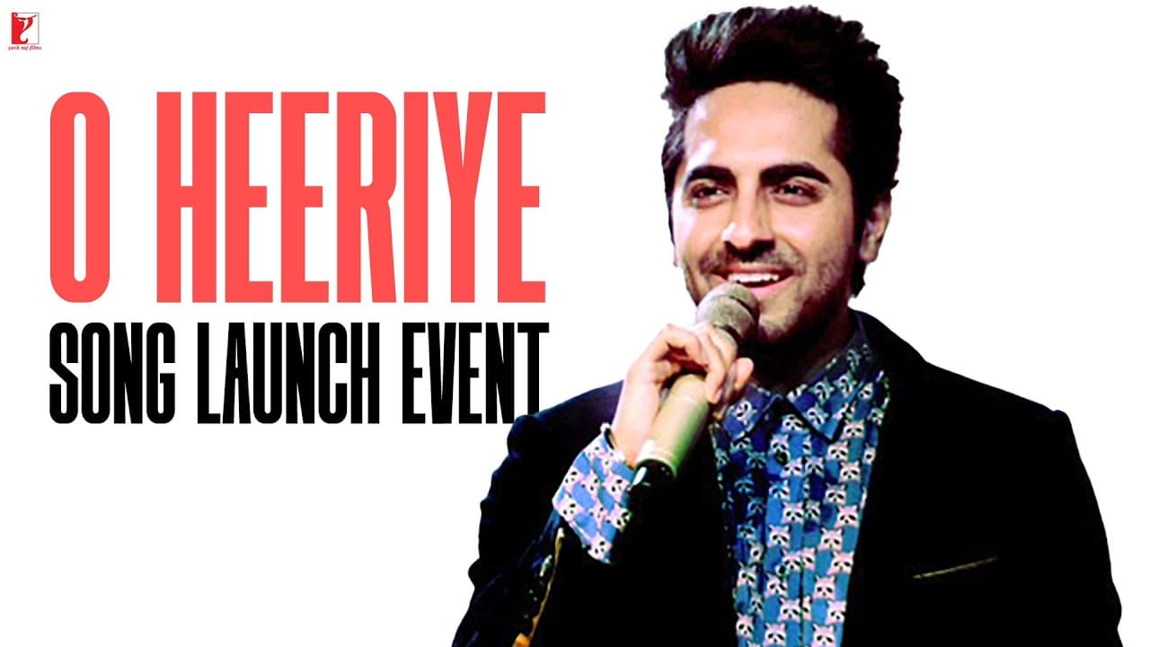 O Heeriye Song Launch Event | Ayushmann Khurrana | Rochak Kohli | Rhea Chakraborty