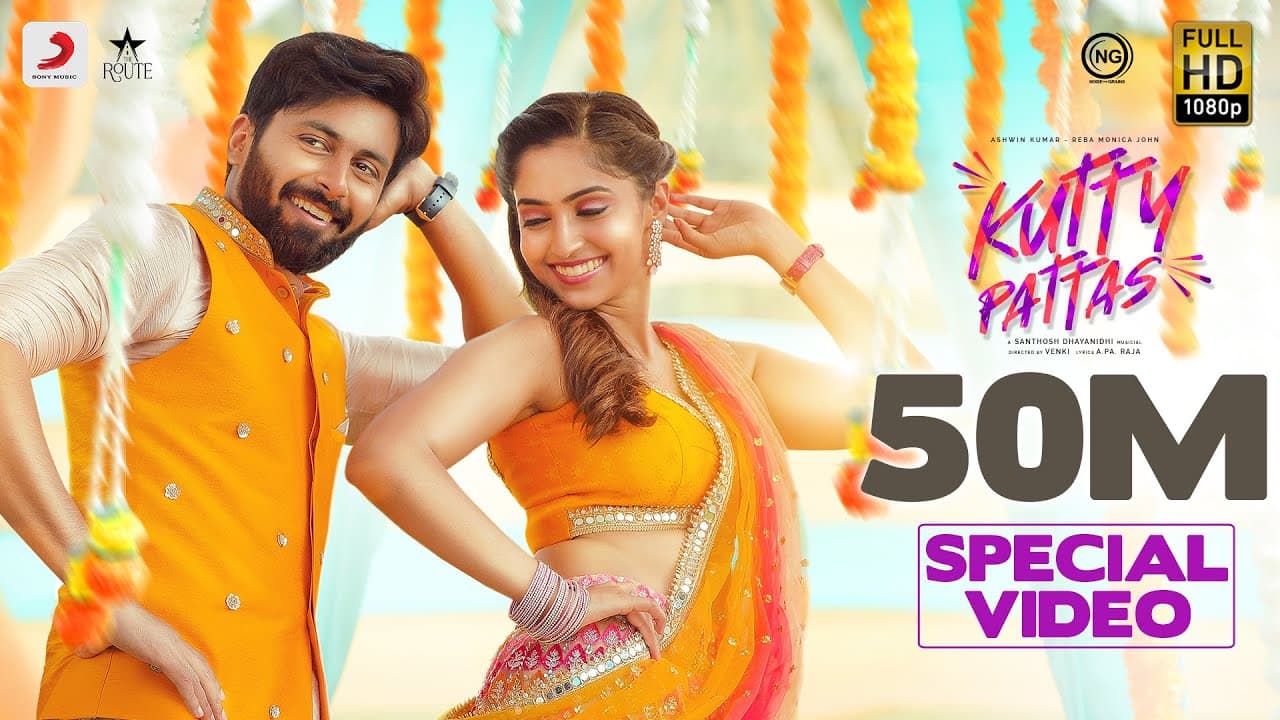 Kutty Pattas 50 MILLION VIEWS | Ashwin | Reba John | Venki | Santhosh Dhayanidhi | Sandy