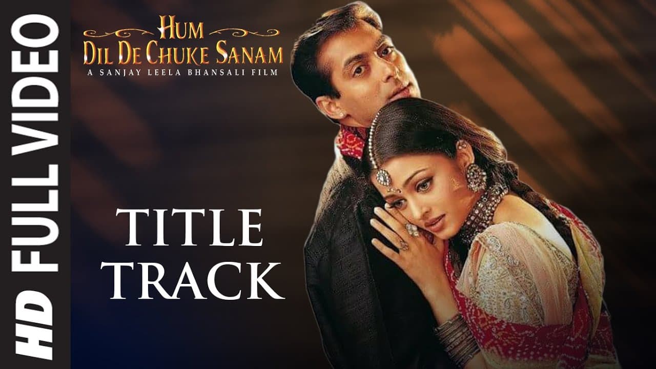 Hum Dil De Chuke Sanam Title Track | Kavita Krishanamurty, Mohd Salamat | Salman, Ajay, Aishwarya