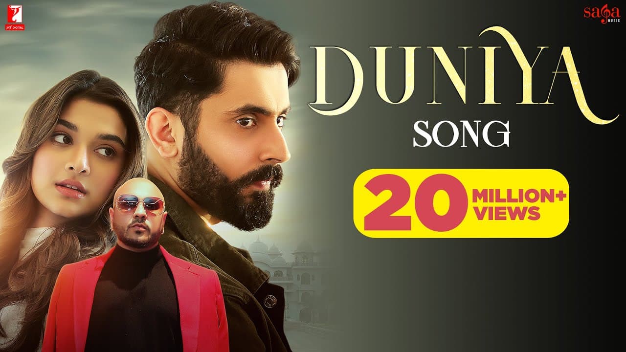 Duniya Song | B Praak | Jaani | Ft. Sunny Singh | Saiee Manjrekar | Punjabi Heartbreak Song
