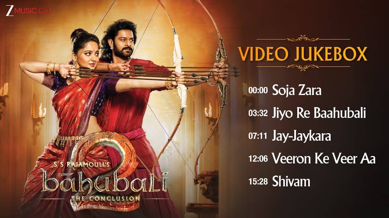 Baahubali 2 The Conclusion - Video Jukebox | Prabhas & Anushka Shetty | M.M.Kreem
