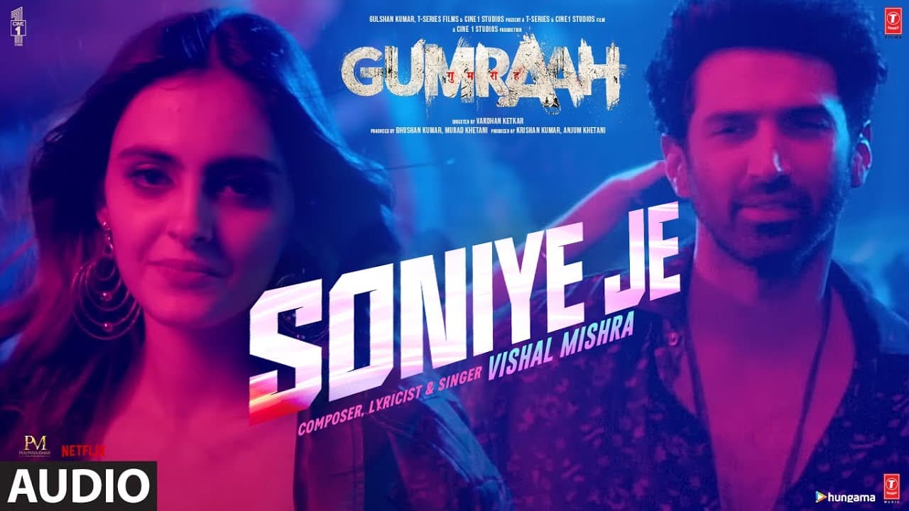 Soniye Je (Audio) Gumraah | Vishal Mishra | Aditya Roy Kapur, Mrunal Thakur | Bhushan Kumar