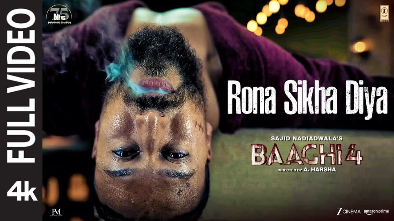 Rona Sikha Diya (Full Video) Baaghi 4 |Tiger Shroff,Harnaaz,Sanjay D,Sonam B|Parampara,Gourov,Farhan