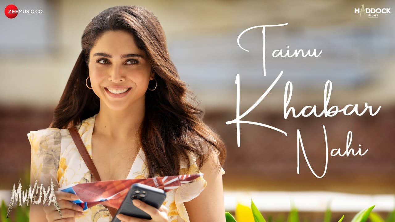 Tainu Khabar Nahi - Arijit Singh | Munjya | Sharvari, Abhay Verma| Sachin-Jigar,Amitabh B | Lyrical