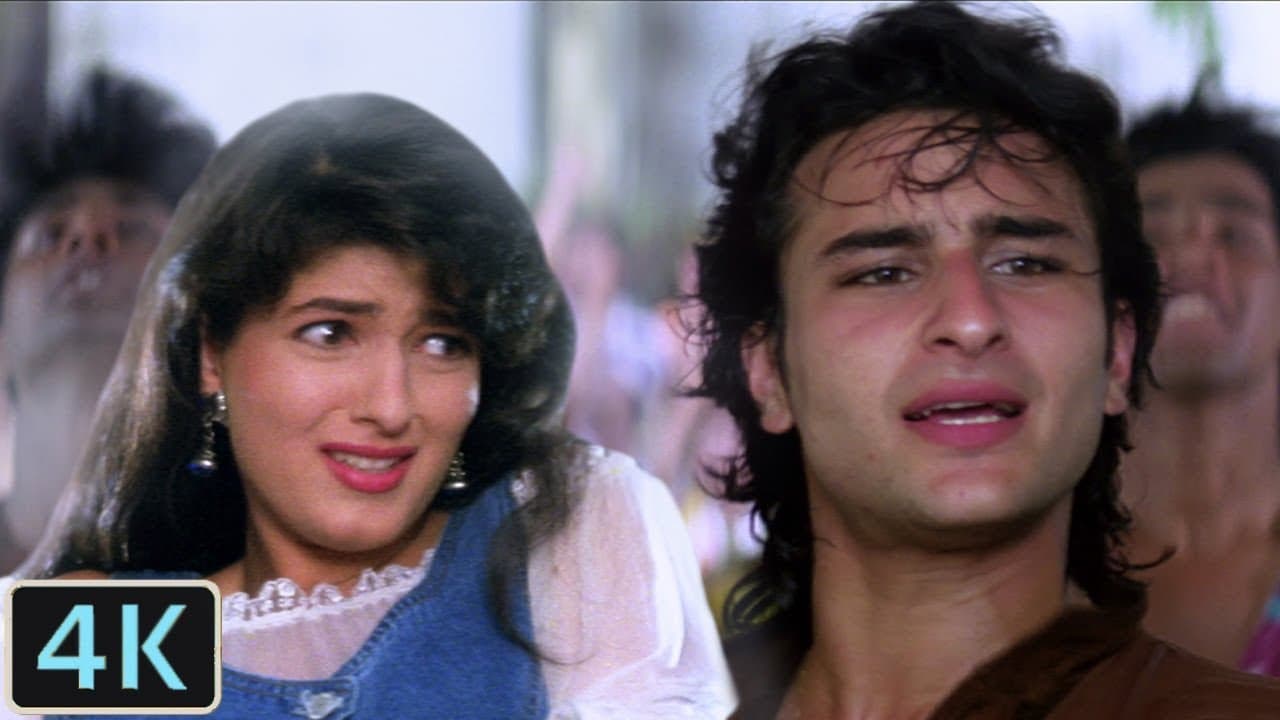 'Ye Gore Gore Gaal' Full 4K Video Song | Saif Ali Khan, Twinkle Khanna - Dil Tera Diwana