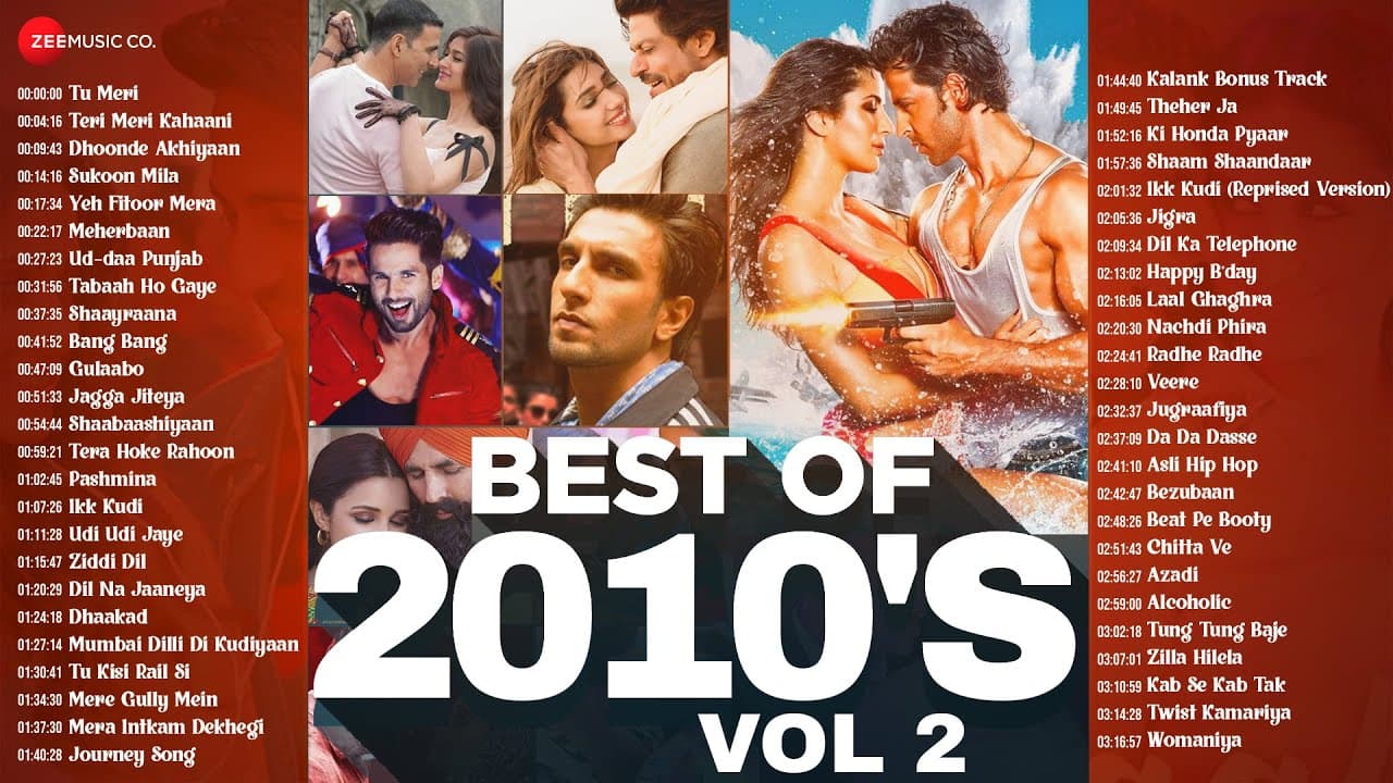 Best of 2010s - Full Album | 3+ Hours Non-Stop | Tu Meri, Gulaabo, Teri Meri Kahaani & More | Vol. 2