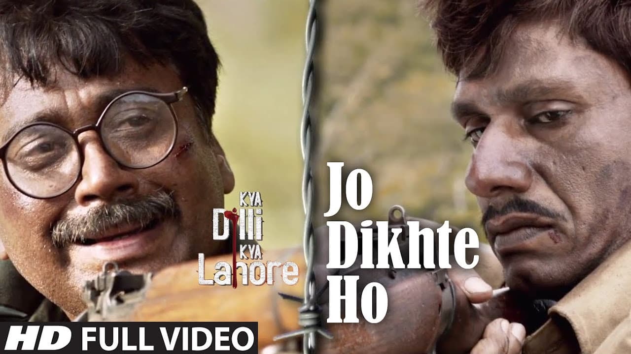 Jo Dikhte Ho Full Video Song | Kya Dilli Kya Lahore | Shafqat Amanat Ali | Gulzar