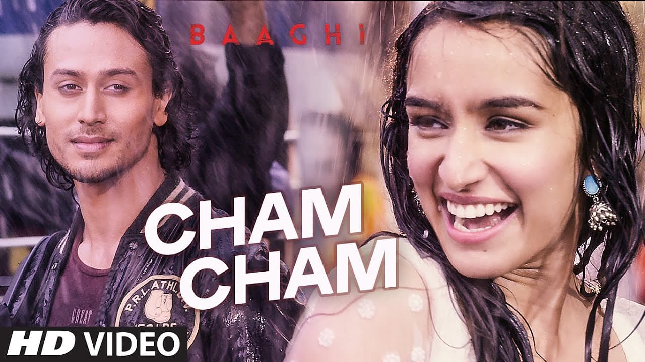 Cham Cham Video  BAAGHI | Tiger Shroff, Shraddha Kapoor | Meet Bros, Monali Thakur | Sabbir Khan
