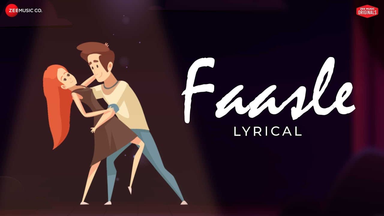 Faasle - Animated Music Video | Aditi Singh Sharma | Yug Bhusal, Himanshu Kohli| Zee Music Originals