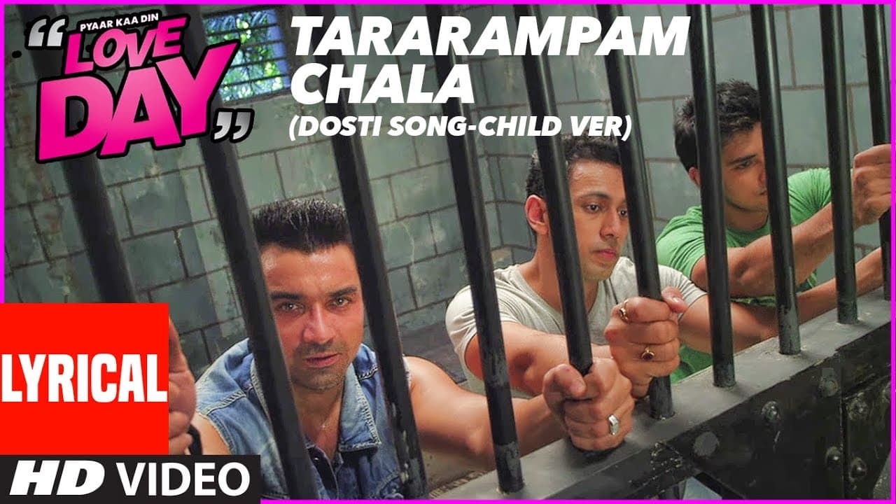 Lyrical: TARARAMPAM CHALA  | LOVE DAY - PYAAR KAA DIN | Ajaz Khan, Sahil Anand ,Harsh Naagar